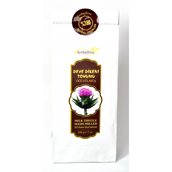 DEVE DİKENİ TOHUMU (MILK THISTLE SEEDS MILLED) -200 g